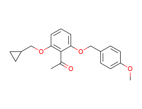 1-(2-(cyclopropylMethoxy)-6-(4-Methoxybenzyloxy)phenyl)ethanone