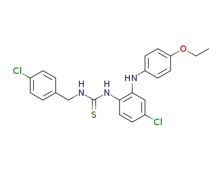N-(4-Chlorobenzyl)-N'-{4-chloro-2-[(4-ethoxyphenyl)amino]phenyl}thiourea