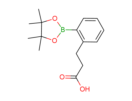 2-(2-Carboxyethyl)phenylboronic acid,pinacol ester