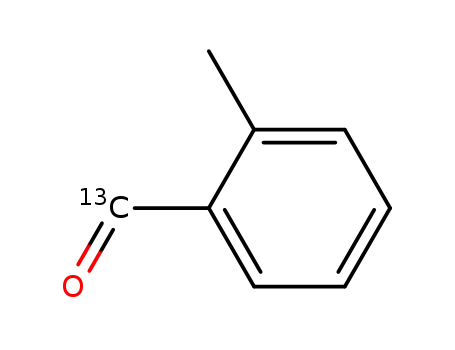 Molecular Structure of 138151-99-2 (o-Tolualdehyde-13C1 (carbonyl-13C))