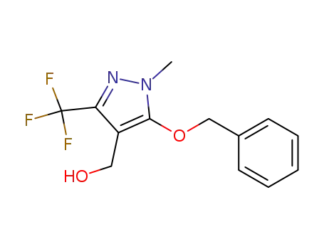 5-benzyloxy-4-hydroxymethyl-1-methyl-3-trifluoromethylpyrazole