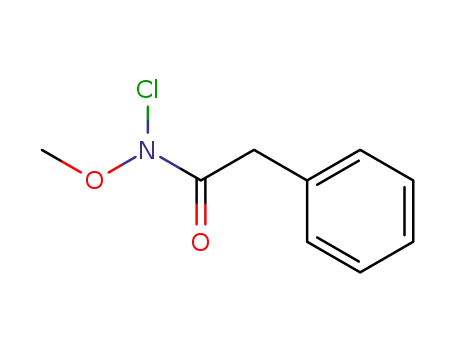 Benzeneacetamide, N-chloro-N-methoxy-