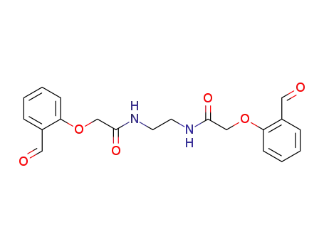 Molecular Structure of 141944-98-1 (Acetamide, N,N'-1,2-ethanediylbis[2-(2-formylphenoxy)-)