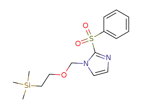 2-Benzenesulfonyl-1-(2-trimethylsilanyl-ethoxymethyl)-1H-imidazole