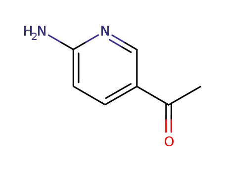 Molecular Structure of 19828-20-7 (2-Amino-5-acetylpyridine)