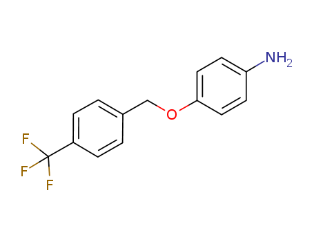 Benzenamine, 4-[[4-(trifluoromethyl)phenyl]methoxy]-