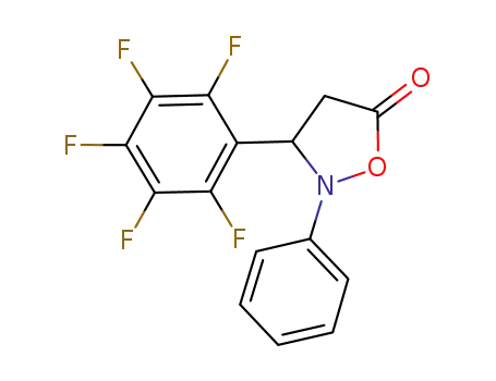 3-(perfluorophenyl)-2-phenylisoxazolidin-5-one