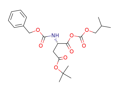 (S)-3-Benzyloxycarbonylamino-4-isobutoxycarbonyloxy-4-oxo-butyric acid tert-butyl ester