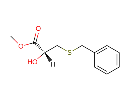 (R)-3-benzylsulfanyl-2-hydroxy-propionic acid methyl ester