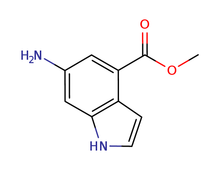 6-Amino-4-indolecarboxylic acid methyl ester