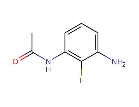 Molecular Structure of 521074-20-4 (Acetamide, N-(3-amino-2-fluorophenyl)-)