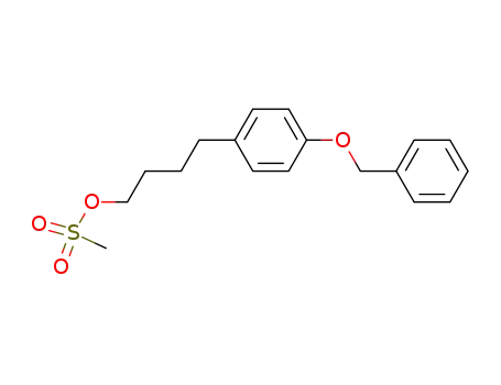 4-[4-(benzyloxy)phenyl]butyl methanesulfonate