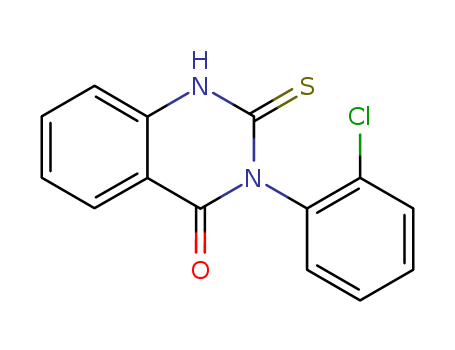 4(1H)-Quinazolinone,3-(2-chlorophenyl)-2,3-dihydro-2-thioxo-