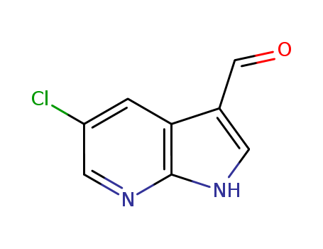 5-CHLORO-1H-PYRROLO(2,3-B)PYRIDINE-3-CARBALDEHYDE