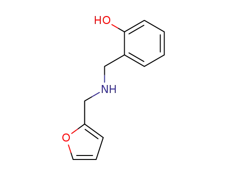 Molecular Structure of 70301-50-7 (2-{[(FURAN-2-YLMETHYL)-AMINO]-METHYL}-PHENOL)