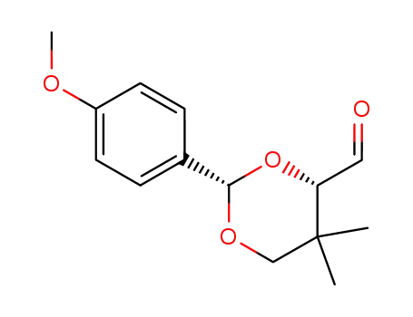 (2S,4S)-5,5-dimethyl-2-(4-methoxyphenyl)-1,3-dioxan-4-carboxaldehyde