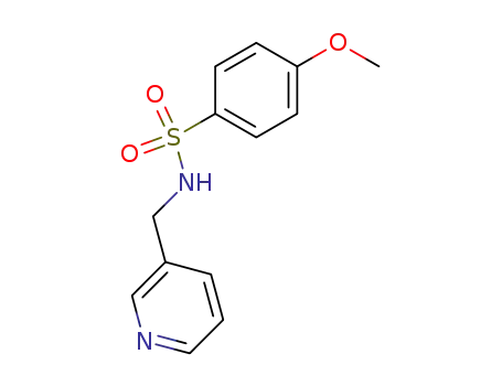 4-methoxy-N-(pyridin-3-ylmethyl)benzenesulfonamide