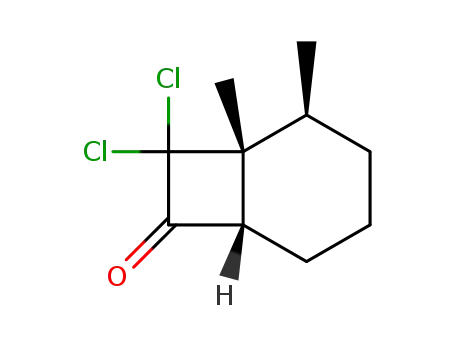 (1R,2S,6S)-8,8-Dichloro-1,2-dimethyl-bicyclo[4.2.0]octan-7-one