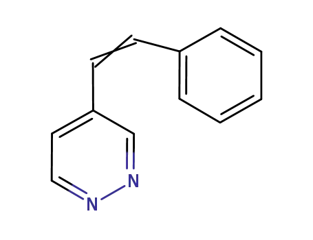 Molecular Structure of 39816-19-8 (4 STYRYLPYRIDAZINE)