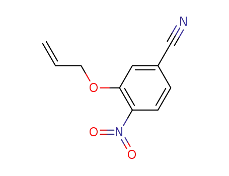 Molecular Structure of 203190-56-1 (3-(allyloxy)-4-nitrobenzonitrile)