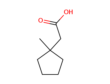 Cyclopentaneacetic acid, 1-methyl-