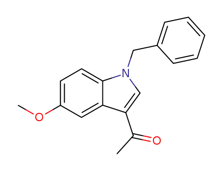 Ethanone, 1-[5-methoxy-1-(phenylmethyl)-1H-indol-3-yl]-