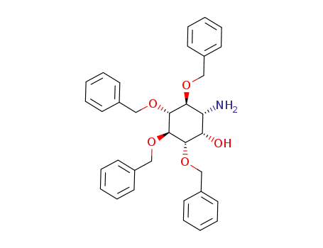 (-)-(1S,2R,3S,4R,5R,6S)-2-amino-3,4,5,6-tetrakisbenzyloxycyclohexanol