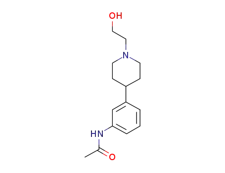2-[4-(3-acetylaminophenyl)piperidin-1-yl]ethanol