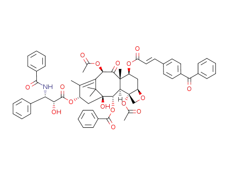 7-(4-benzoylcinnamoyl)paclitaxel