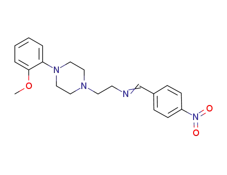 2-(4-(2-methoxyphenyl)piperazin-1-yl)-N-(4-nitrobenzylidene)ethylamine