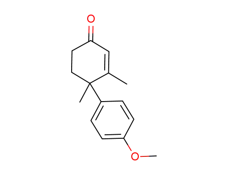 4-(4-methoxyphenyl)-3,4-dimethylcyclohex-2-enone