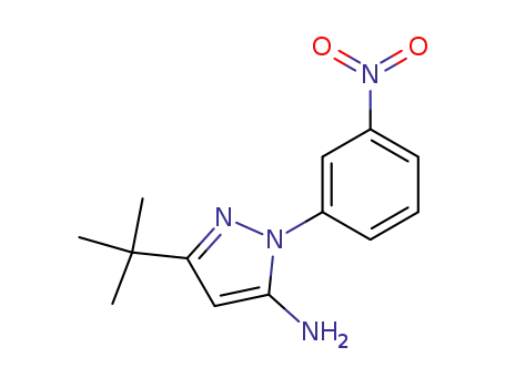 3-tert-Butyl-1-(3-nitrophenyl)-1H-pyrazol-5-amine