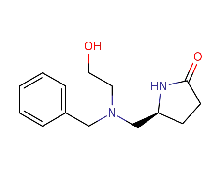 (S)-(+)-5-((benzyl(2-hydroxyethyl)amino)methyl)pyrrolidin-2-one