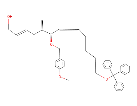 (2E,5R,6S,7Z,9E)-6-[(4-methoxyphenyl)methoxy]-5-methyl-12-(triphenylmethoxy)-2,7,9-dodecatrien-1-ol