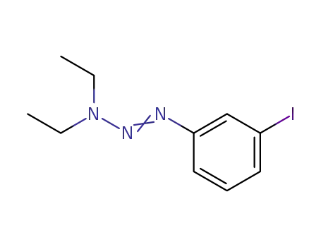 N-ethyl-N-[(3-iodophenyl)diazenyl]ethanamine