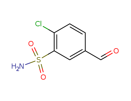 Benzenesulfonamide, 2-chloro-5-formyl-