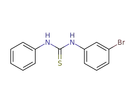 Molecular Structure of 17371-67-4 (Thiourea, N-(3-bromophenyl)-N'-phenyl-)