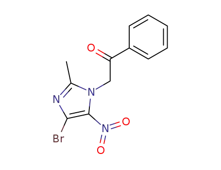 4-bromo-2-methyl-5-nitro-1-phenacylimidazole