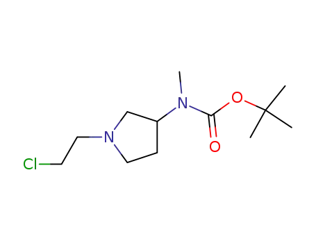 tert-butyl [1-(2-chloroethyl)pyrrolidin-3-yl]methylcarbamate