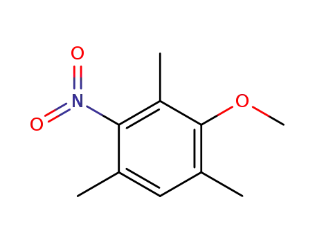 Molecular Structure of 34874-87-8 (2-Methoxy-4-nitro-1,3,5-trimethylbenzene)