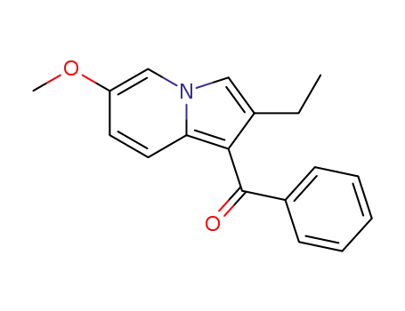 Methanone, (2-ethyl-6-methoxy-1-indolizinyl)phenyl-