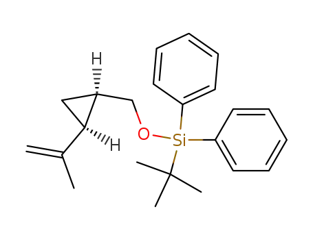 (1S,2R)-2-{[(tert-butyldiphenylsilyl)oxy]methyl}-1-isopropenylcyclopropane