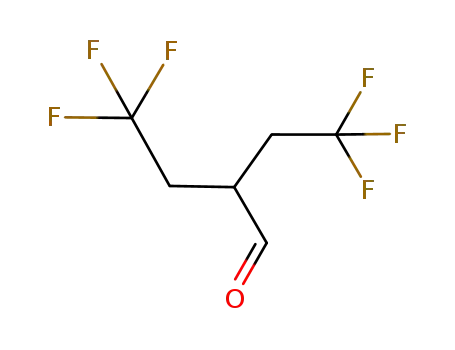 Molecular Structure of 769169-74-6 (Butanal, 4,4,4-trifluoro-2-(2,2,2-trifluoroethyl)-)