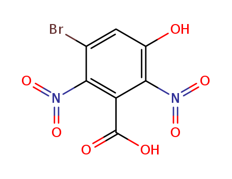 Benzoicacid, 3-bromo-5-hydroxy-2,6-dinitro-
