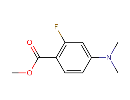 2-Fluoro-4-dimethylamino-benzoic acid methyl ester