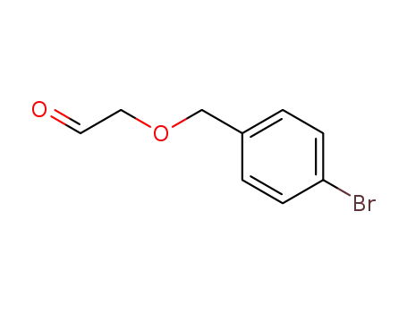 Molecular Structure of 201341-14-2 (Acetaldehyde, [(4-bromophenyl)methoxy]-)