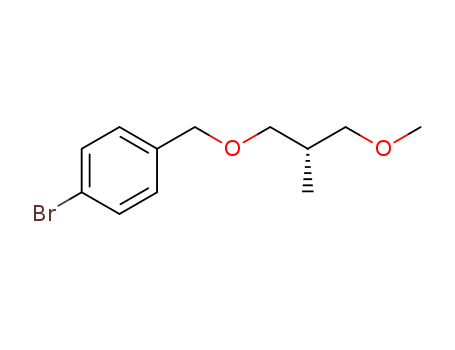 1-Bromo-4-[[(2S)-3-methoxy-2-methylpropoxy]methyl]benzene cas  1006865-32-2