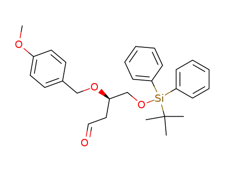 Butanal,
4-[[(1,1-dimethylethyl)diphenylsilyl]oxy]-3-[(4-methoxyphenyl)methoxy]-,
(3R)-