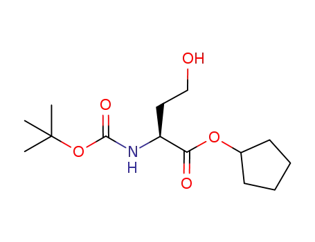 (S)-2-tert-butoxycarbonylamino-4-hydroxy-butyric acid cyclopentyl ester