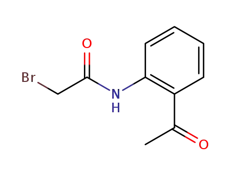 Acetamide, N-(2-acetylphenyl)-2-bromo-
